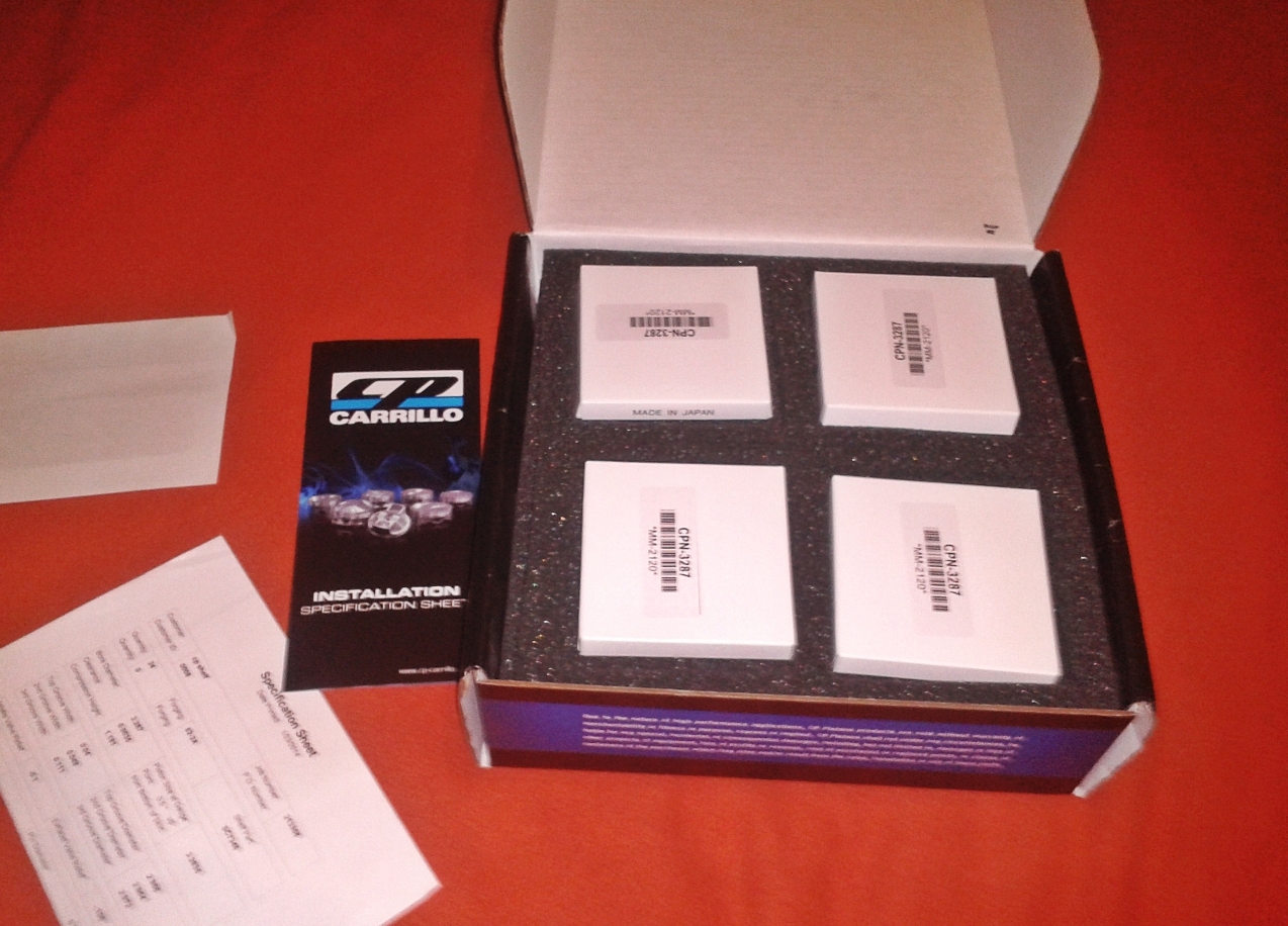 CP Carillo forged pistons
